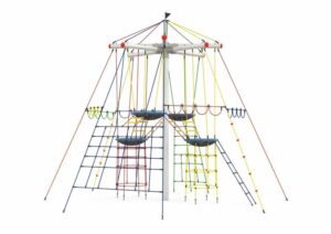 birds tree climbing net nest